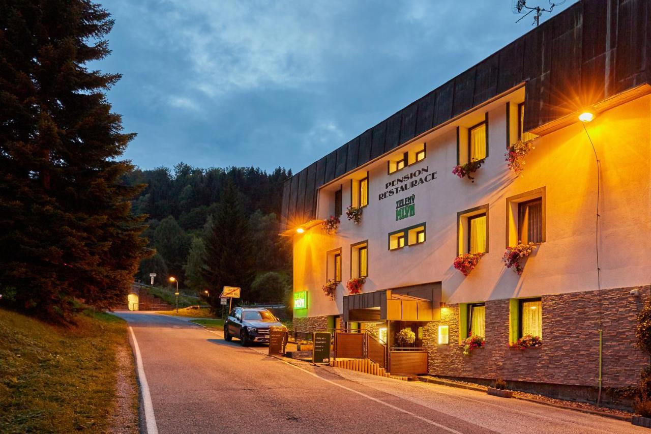 Pension & Restaurace Zeleny Mlyn Žacléř Exteriör bild