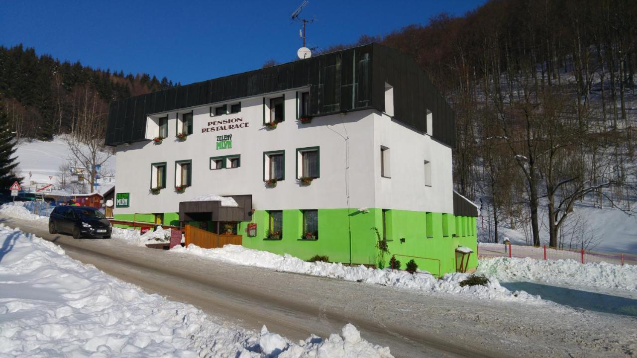 Pension & Restaurace Zeleny Mlyn Žacléř Exteriör bild